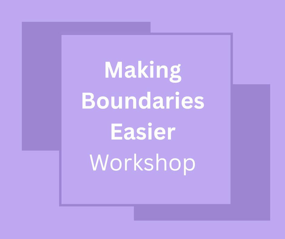 Making Boundaries Easier